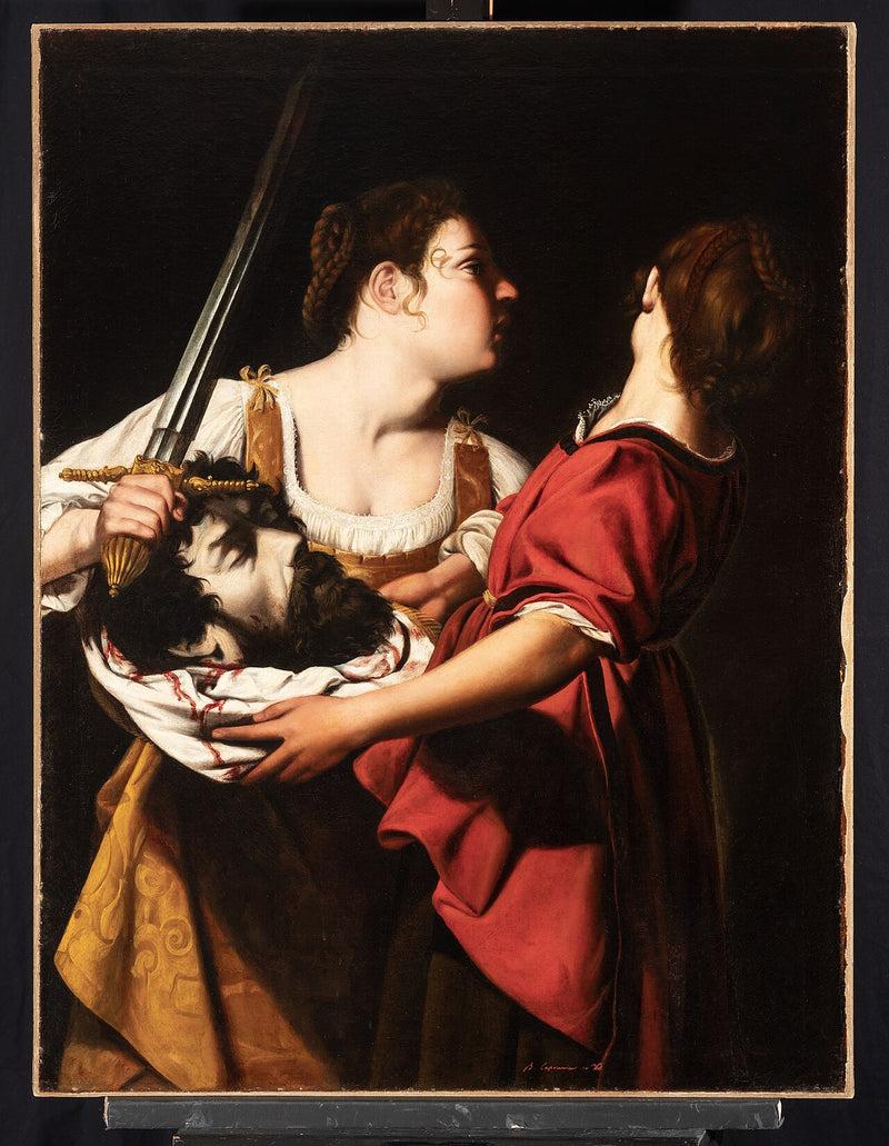 Judith ja palvelijansa - Orazio Gentileschi