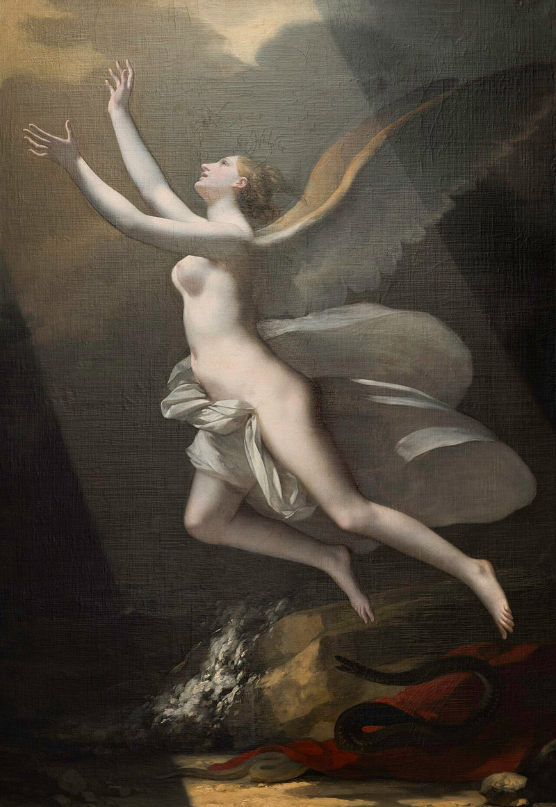 L'Âme brisant les liens qui l'attachent à la terre - Pierre-Paul Prud'hon