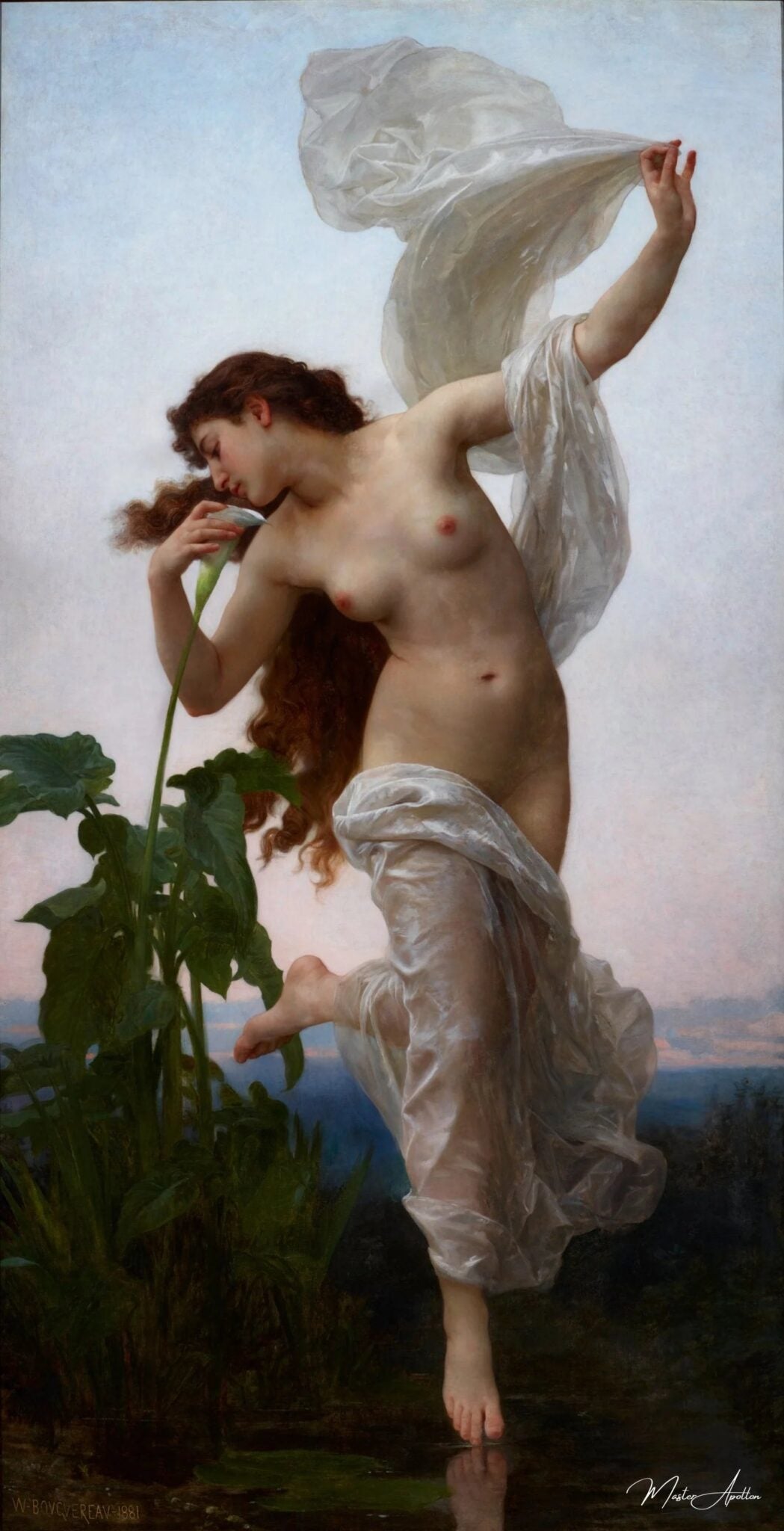 Aamunkoitto - Bouguereau