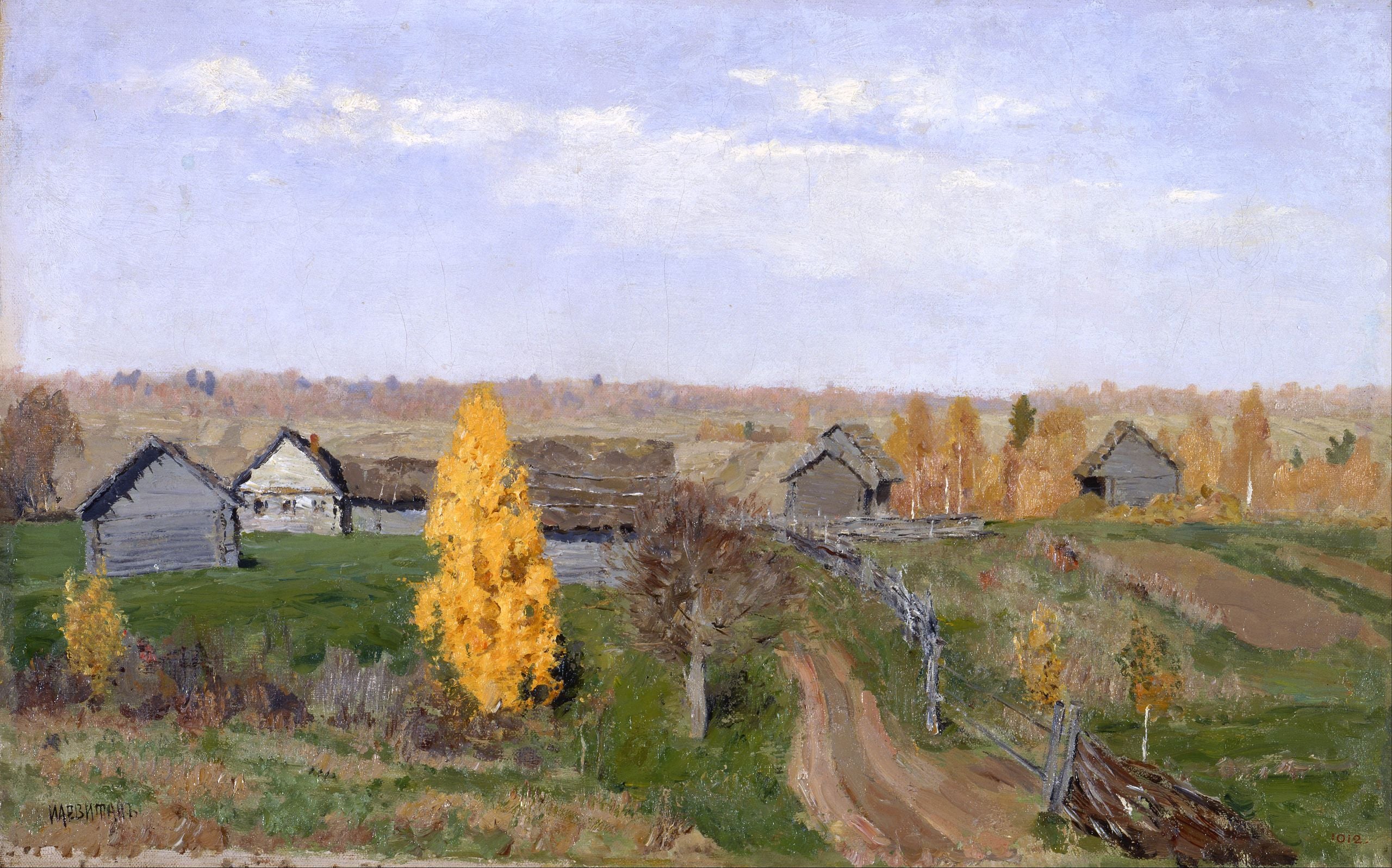 Kultainen syksy - Isaac Levitan
