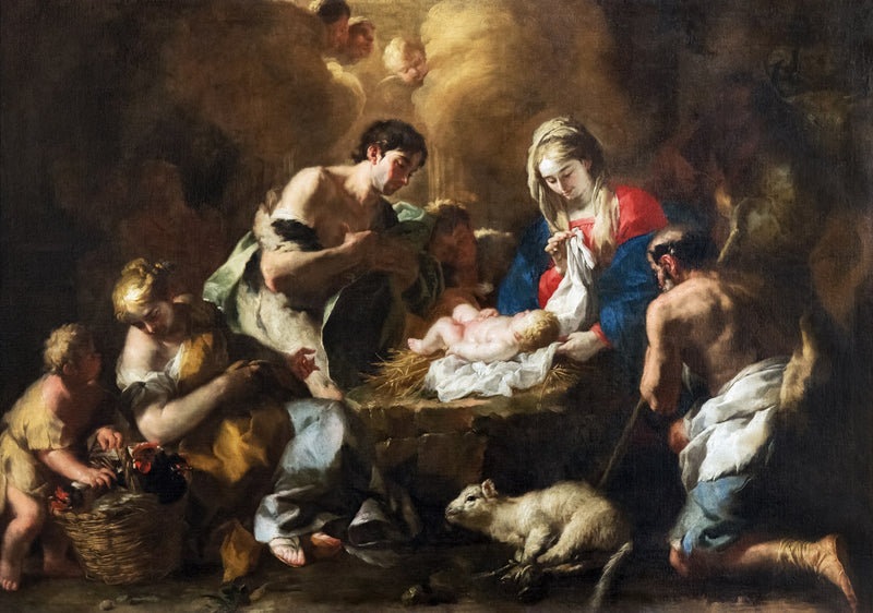 Betlehemin paimenien ylistys - Francesco Solimena