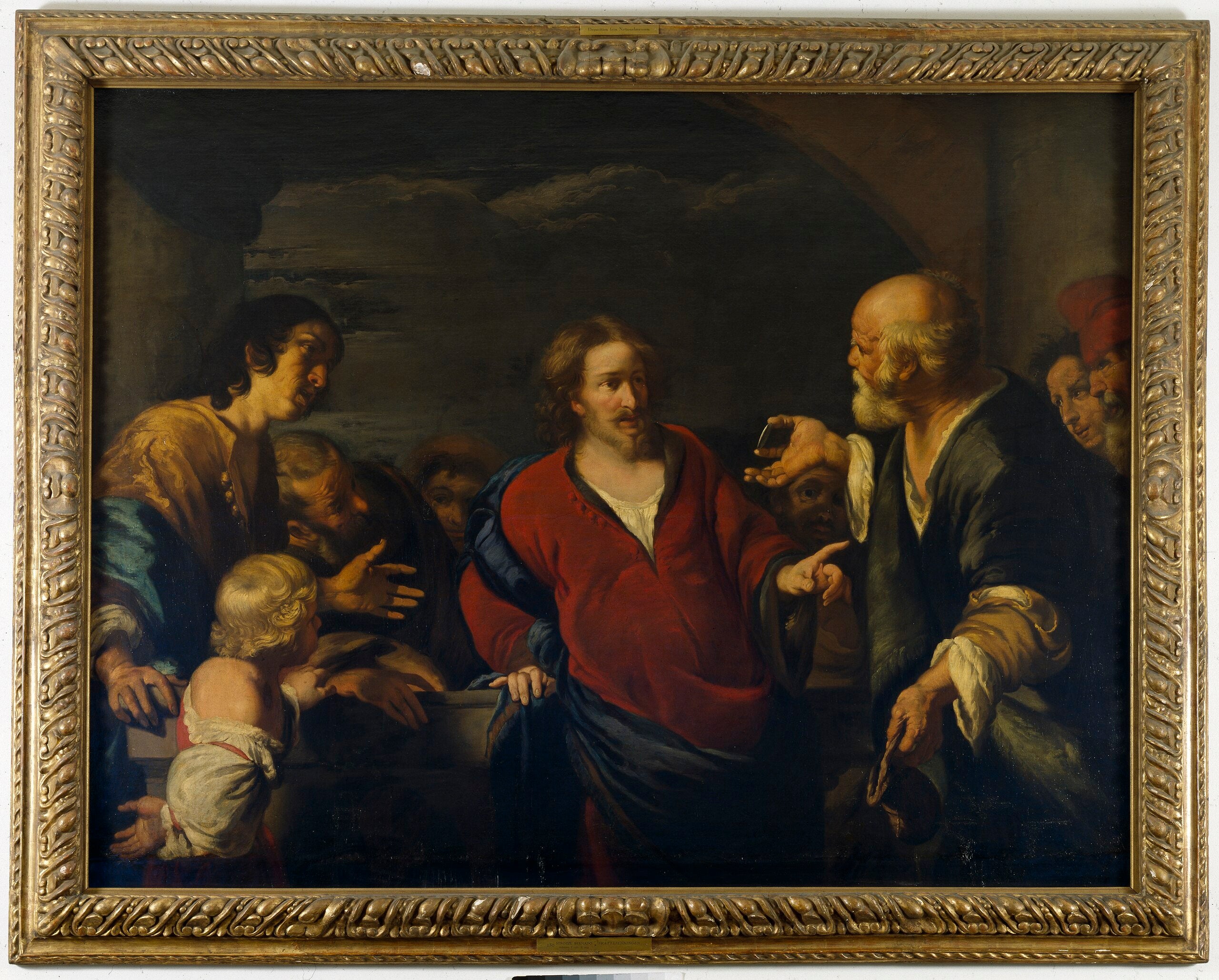 L'argent du tribut - Bernardo Strozzi