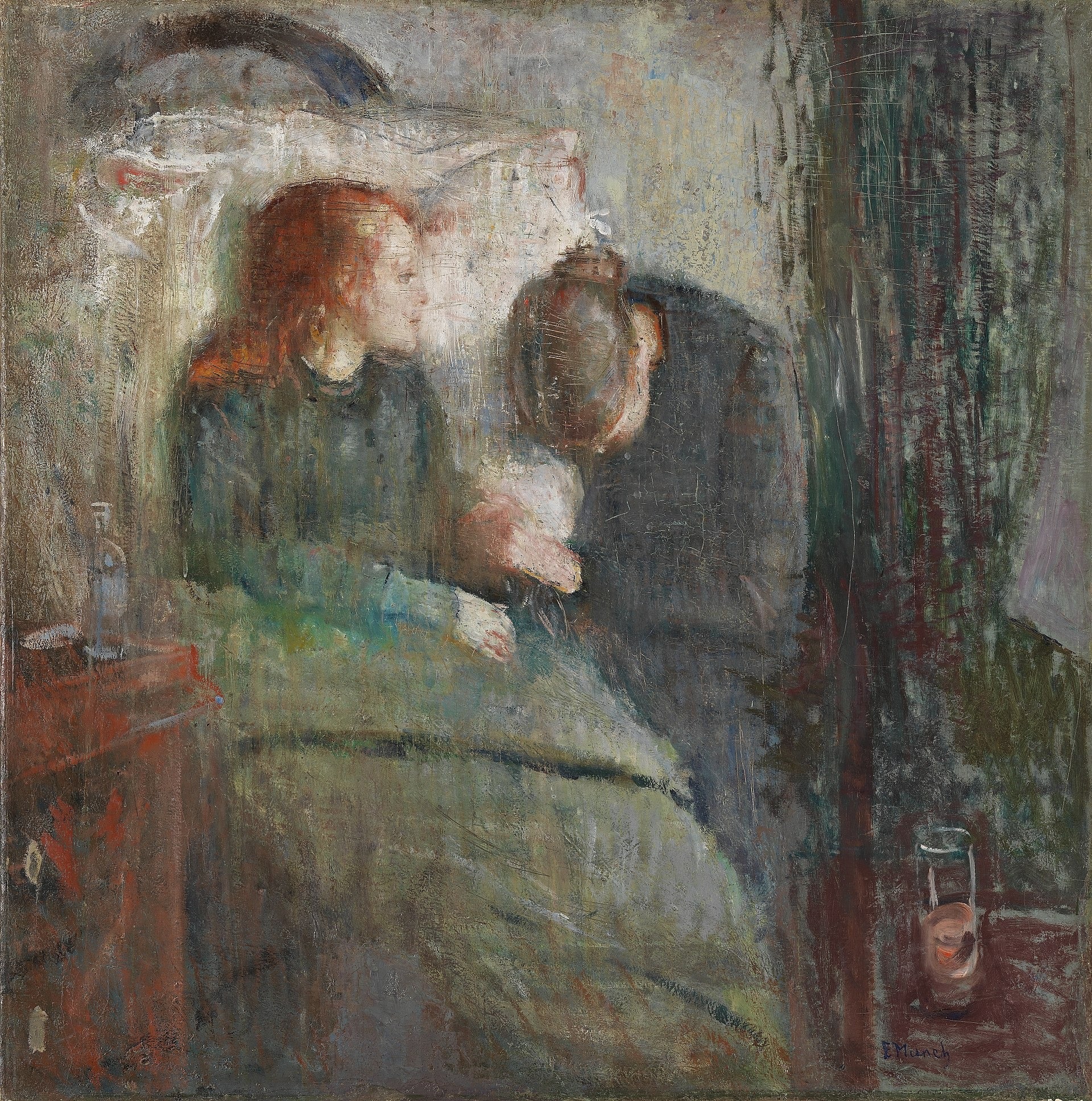 Sairas lapsi - Edvard Munch