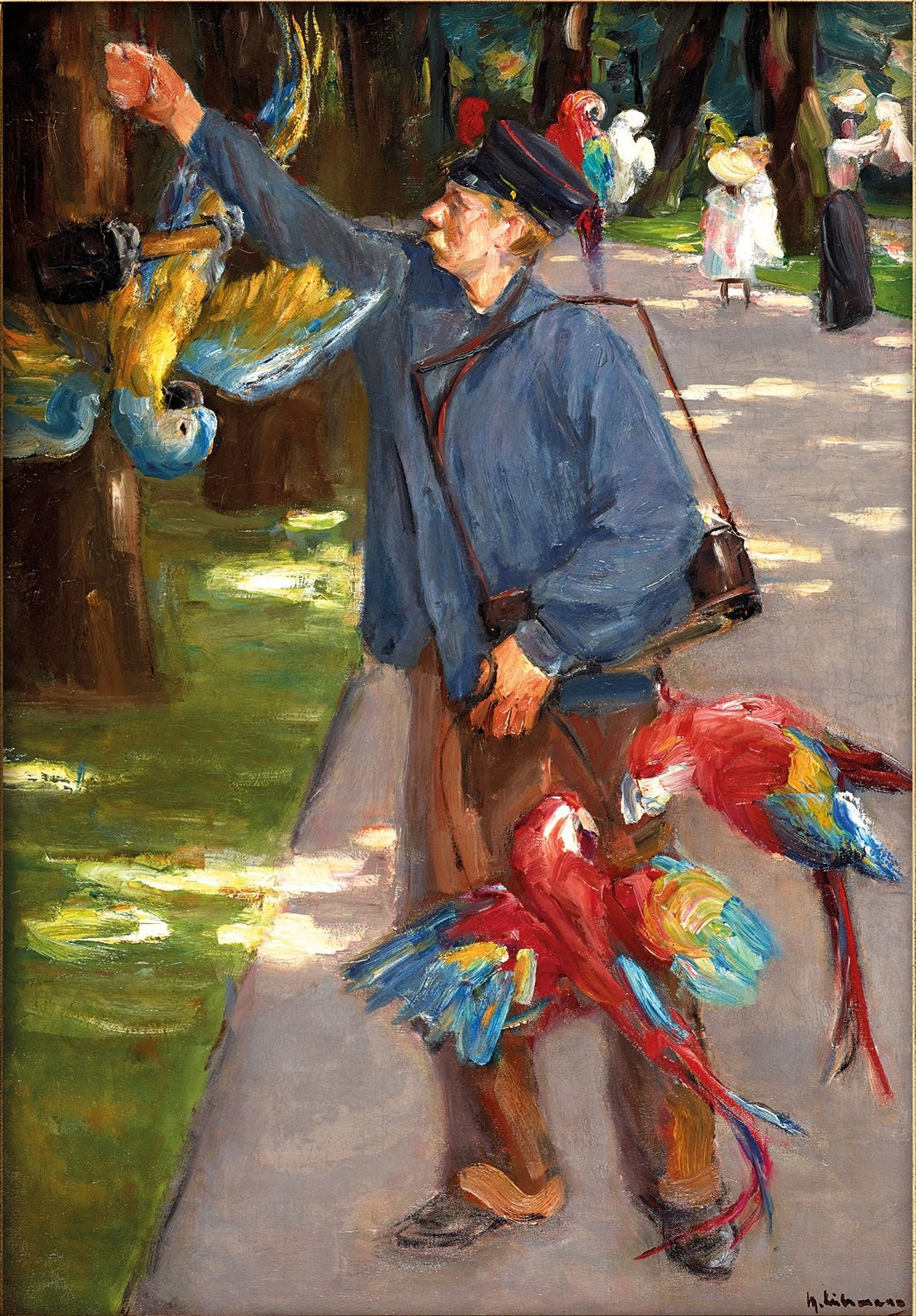Papukaijamies - Max Liebermann