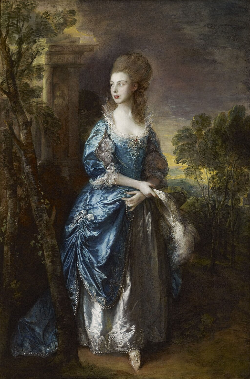 L'honorable Frances Duncombe - Thomas Gainsborough
