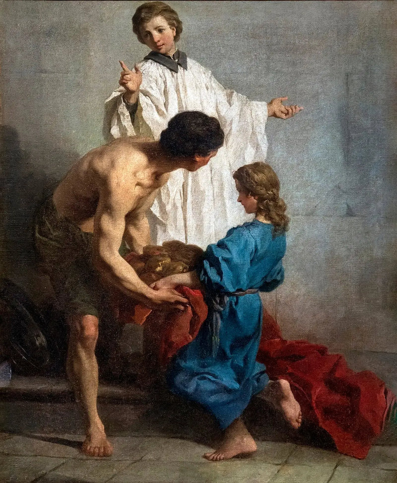 Leivän tarjoaminen - Pierre Subleyras