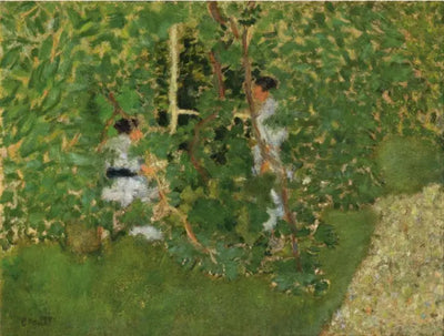 Reproduction du tableau « La Charmille - Pierre Bonnard » par Alpha Reproduction en peinture à l’huile