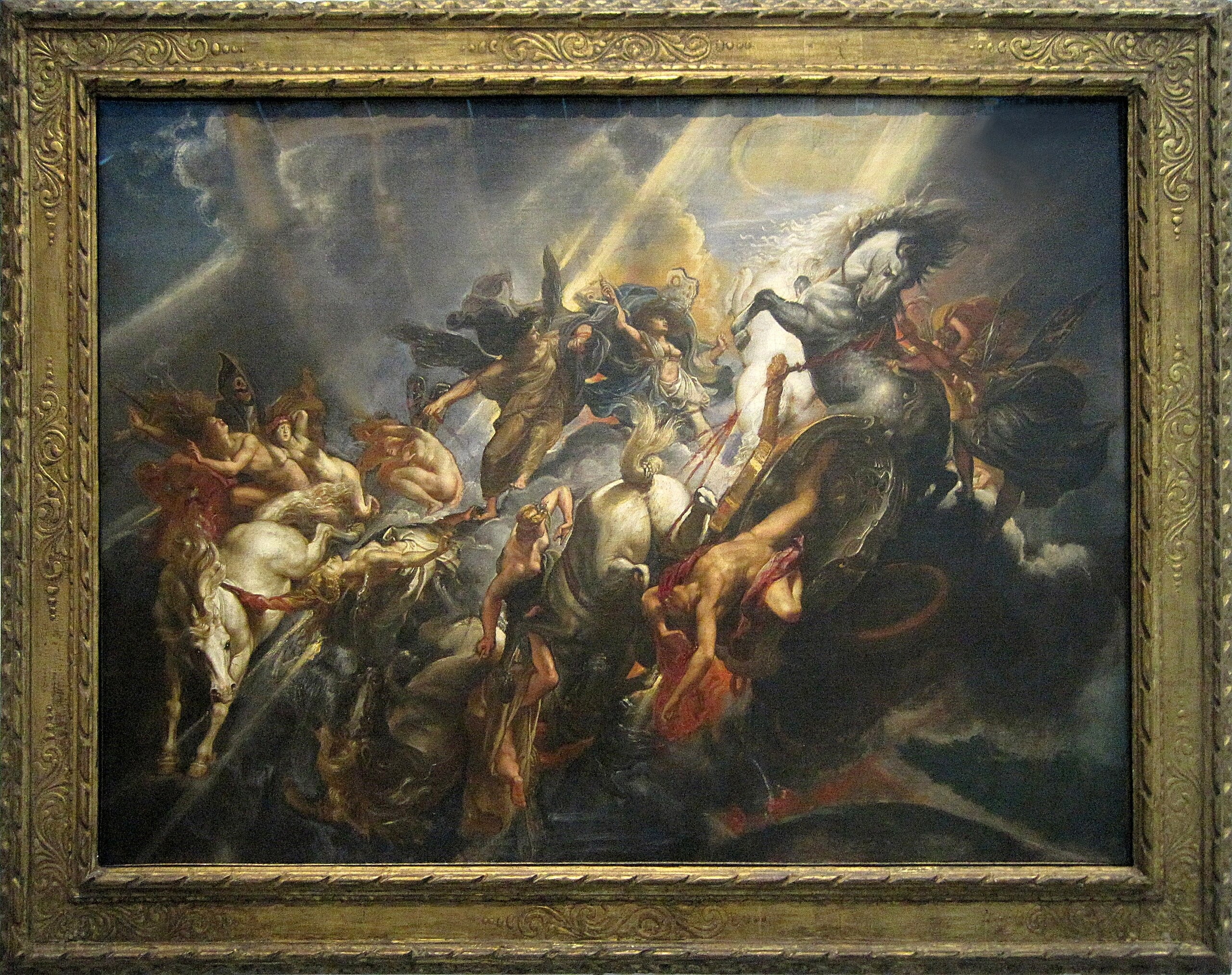 Phaétonin putoaminen - Peter Paul Rubens