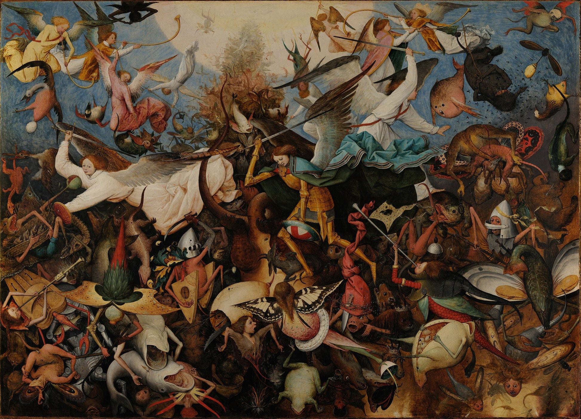 La Chute des anges rebelles - Pieter Brueghel the Elder
