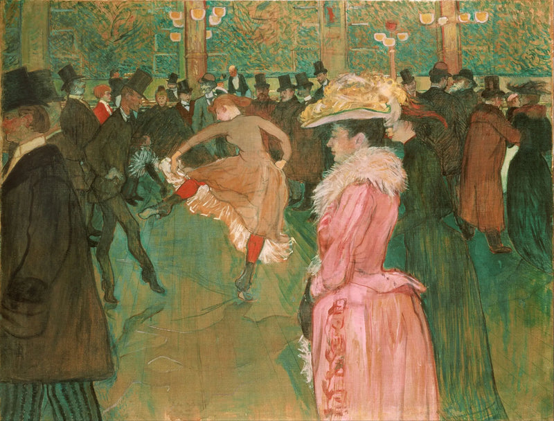 Tanssi Moulin-Rouge - Henri de Toulouse-Lautrec