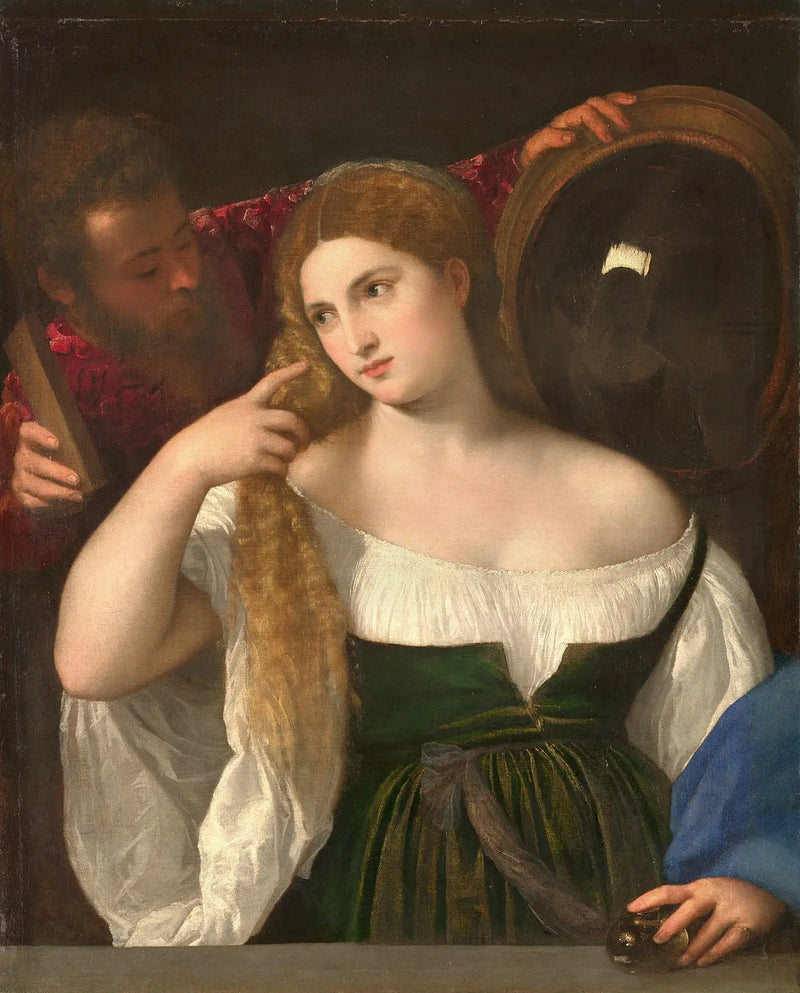 Nainen peilissä - Titian