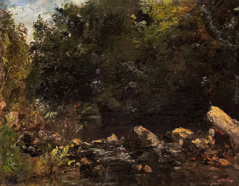 Fontainebleaun metsä - Gustave Courbet