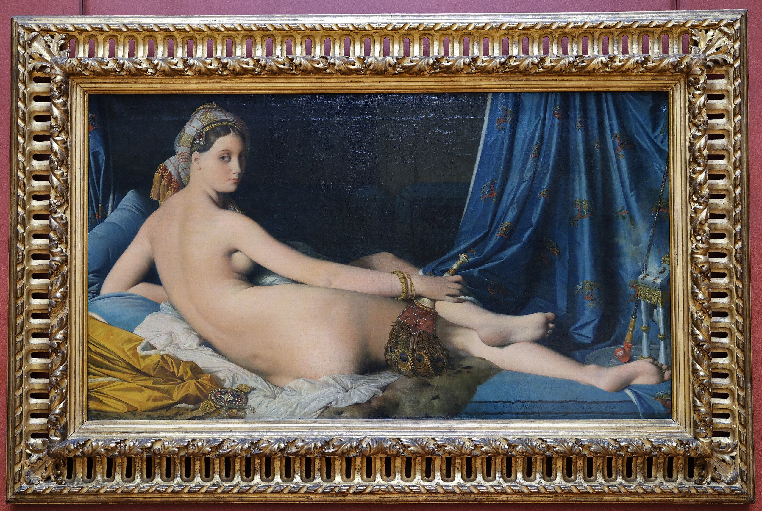 Suuri odaliski - Jean-Auguste-Dominique Ingres