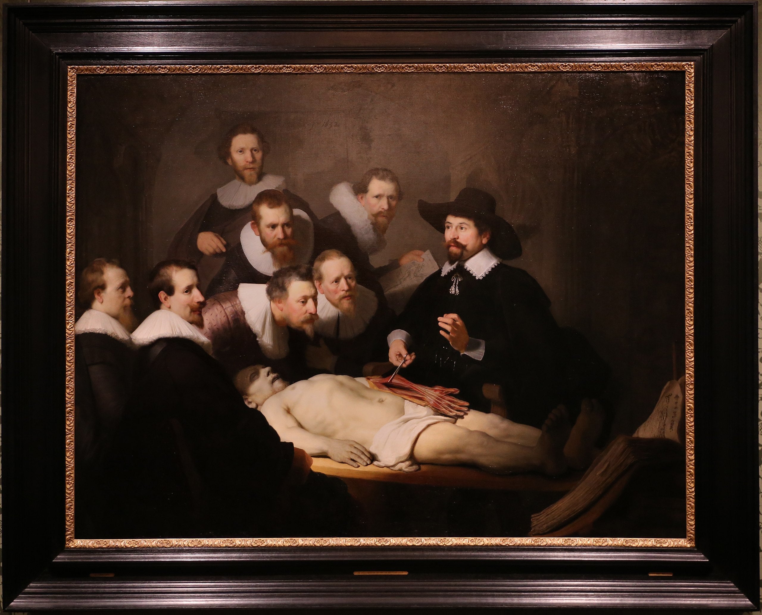 Tohtori Tulppan anatomian oppitunti - Rembrandt