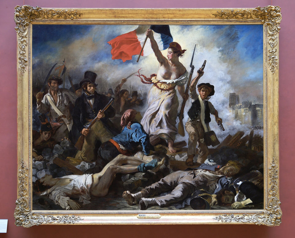 Vapaus ohjaa kansaa - Eugène Delacroix