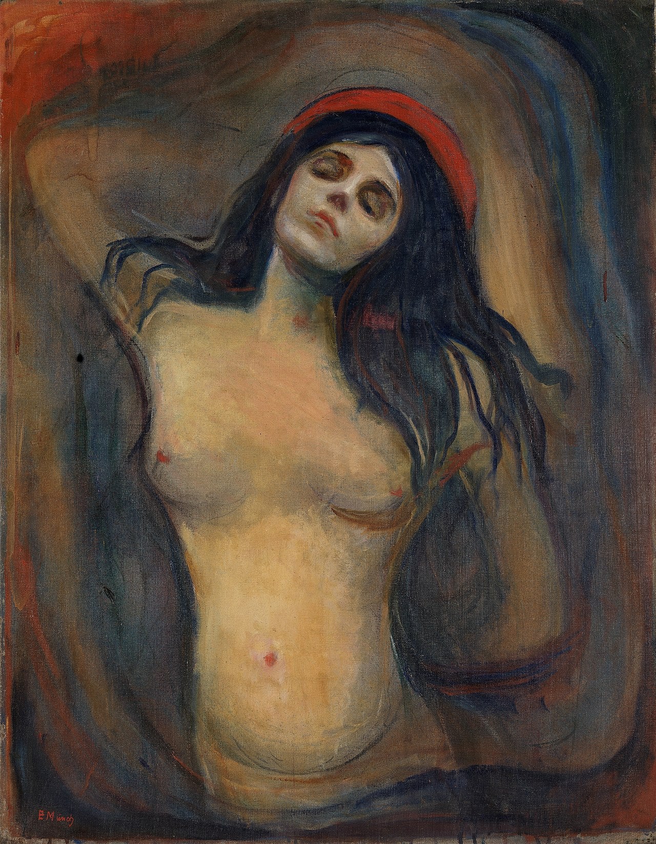 Madonnan - Edvard Munch