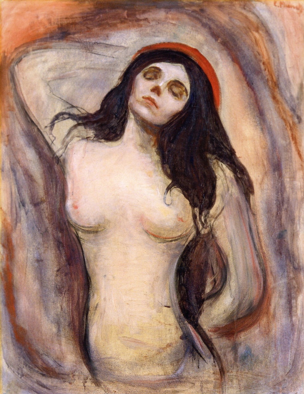 Madonnan - Edvard Munch