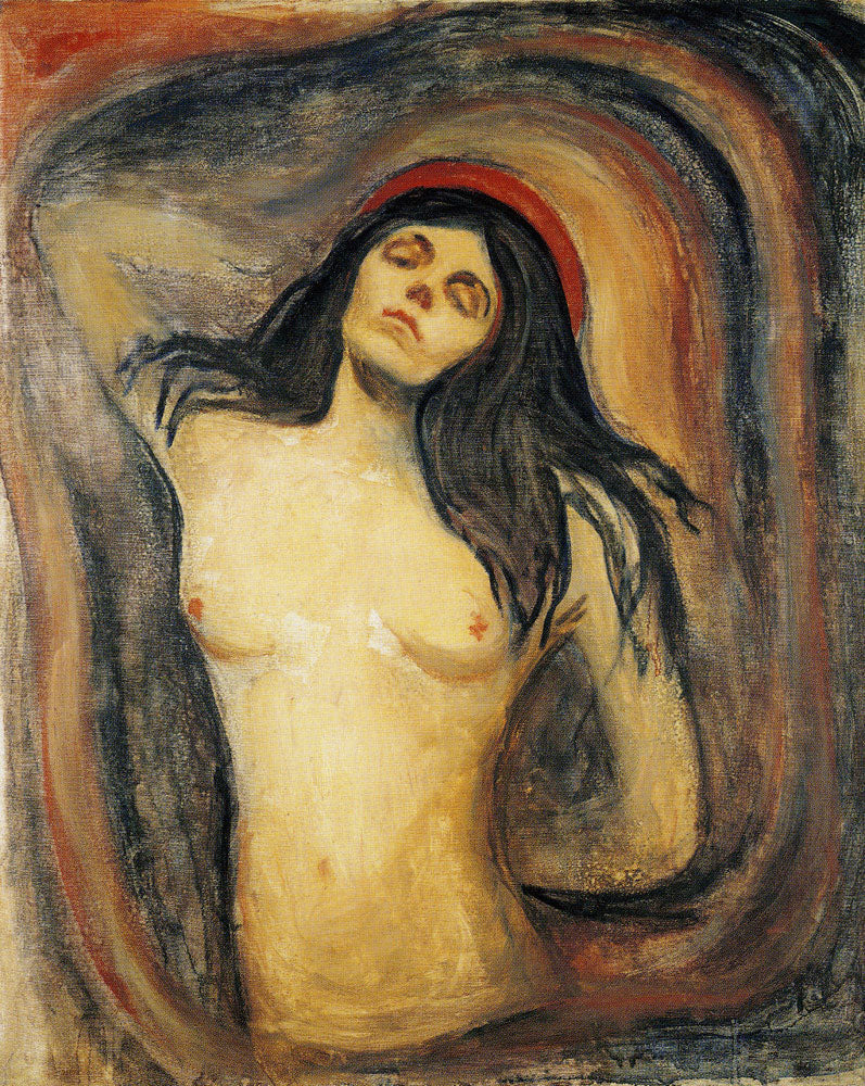Madonnan - Edvard Munch