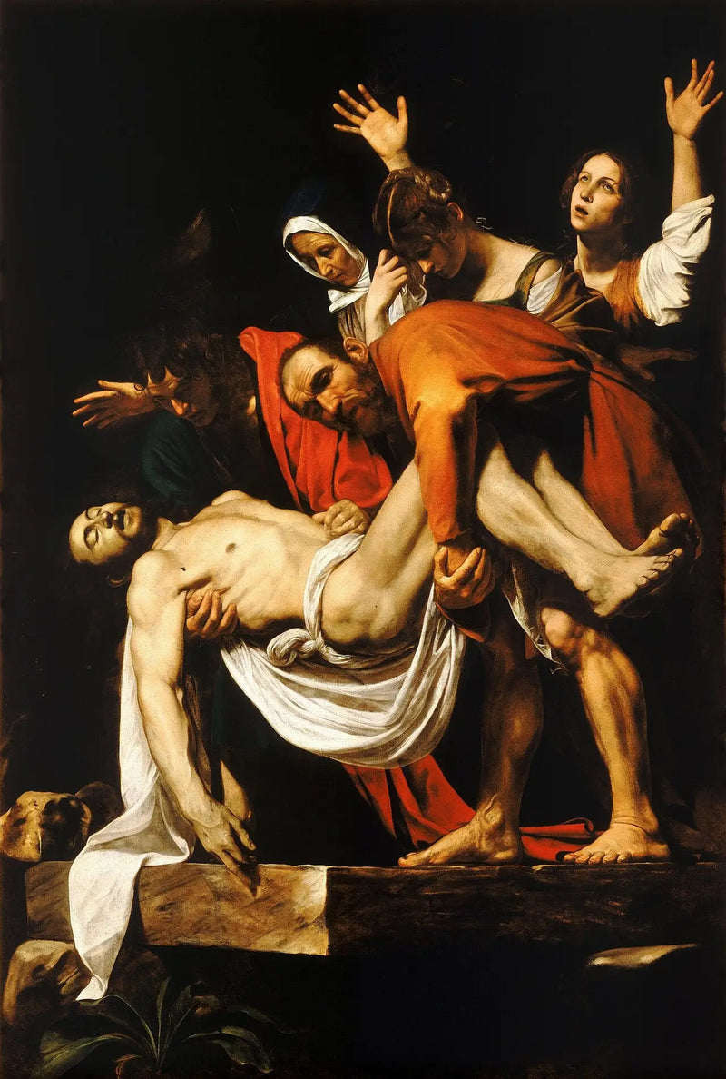 Haudankaivaminen - Caravaggio