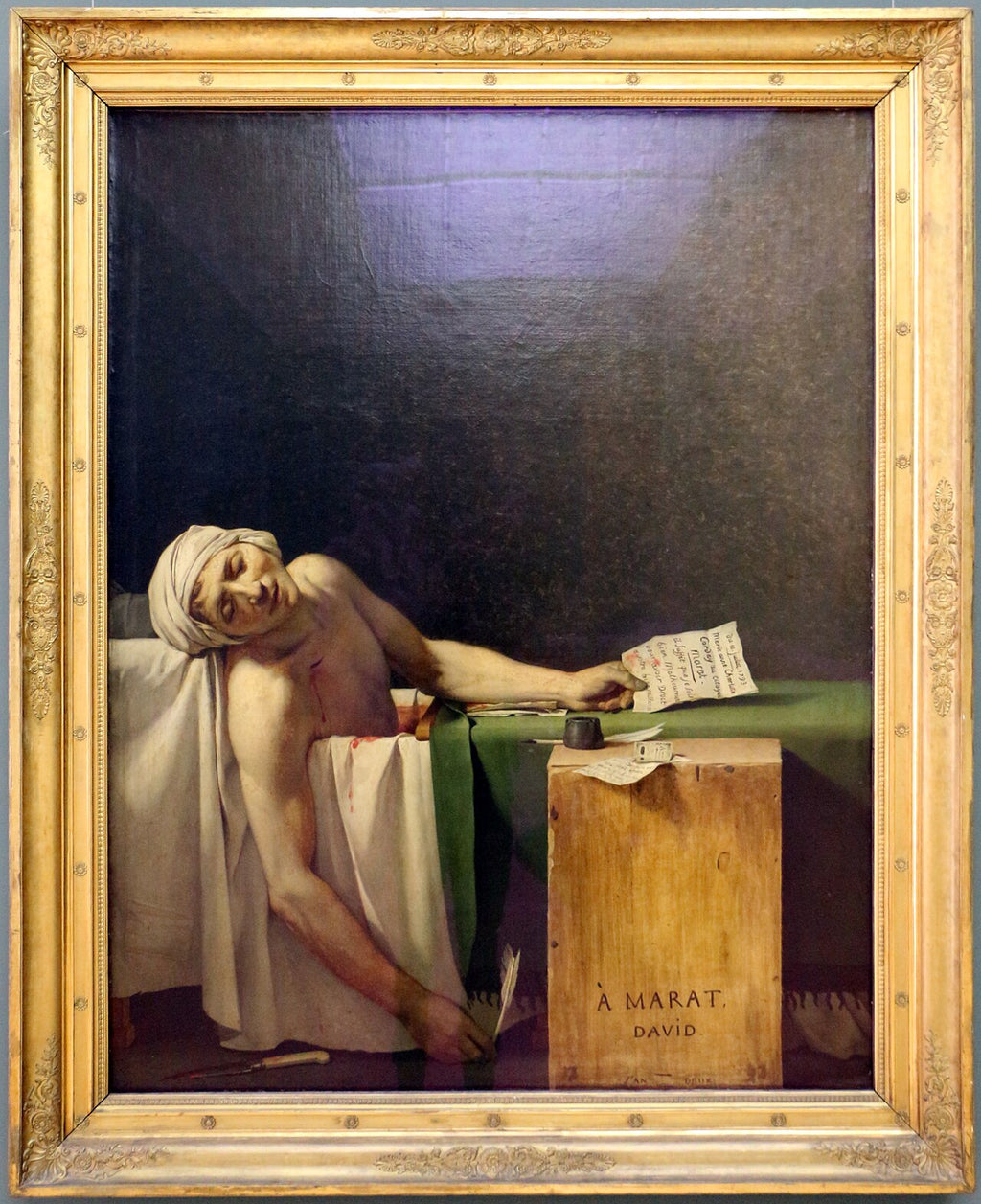 Marat'n kuolema - Jacques-Louis David