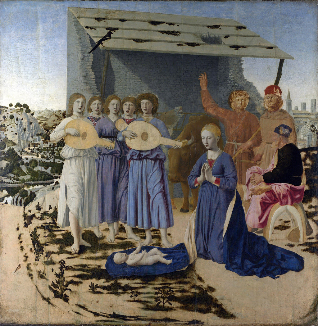 La Nativité - Piero della Francesca