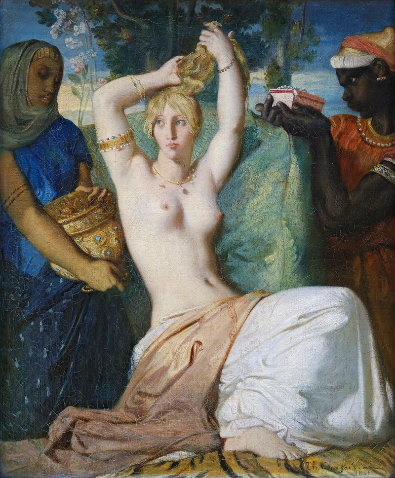 Estherin kylpyhuone - Théodore Chassériau
