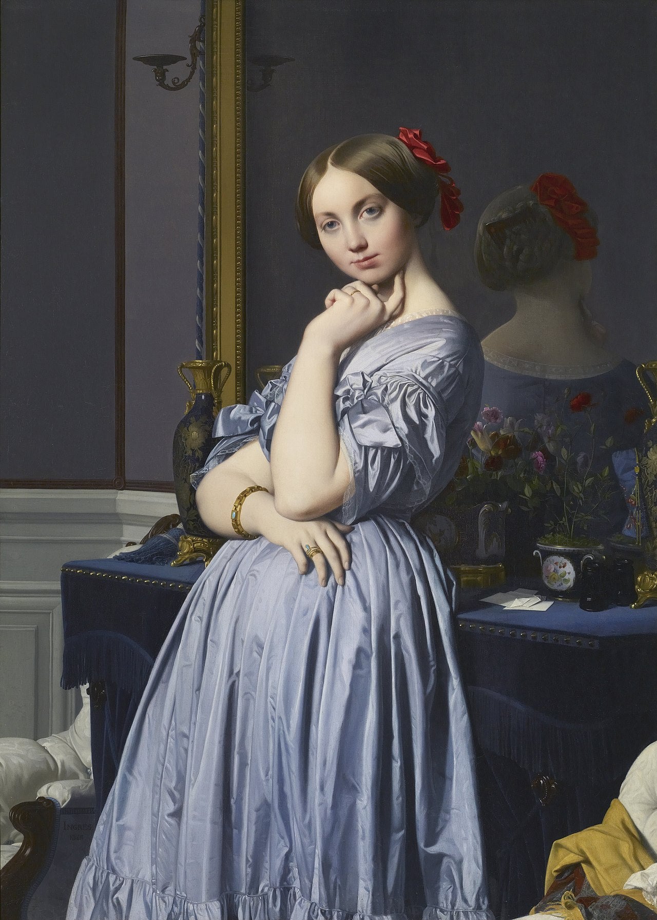 Haussonvillen viinikreivitär - Jean-Auguste-Dominique Ingres