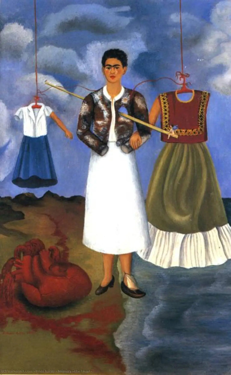 Muisto tai sydän - Frida Kahlo