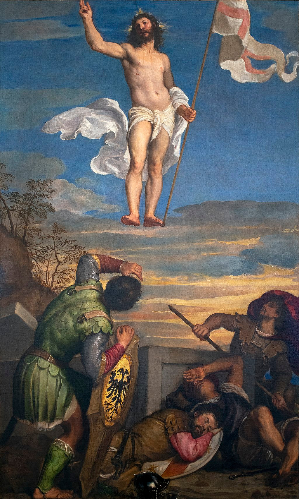 La résurrection du Christ - Titian