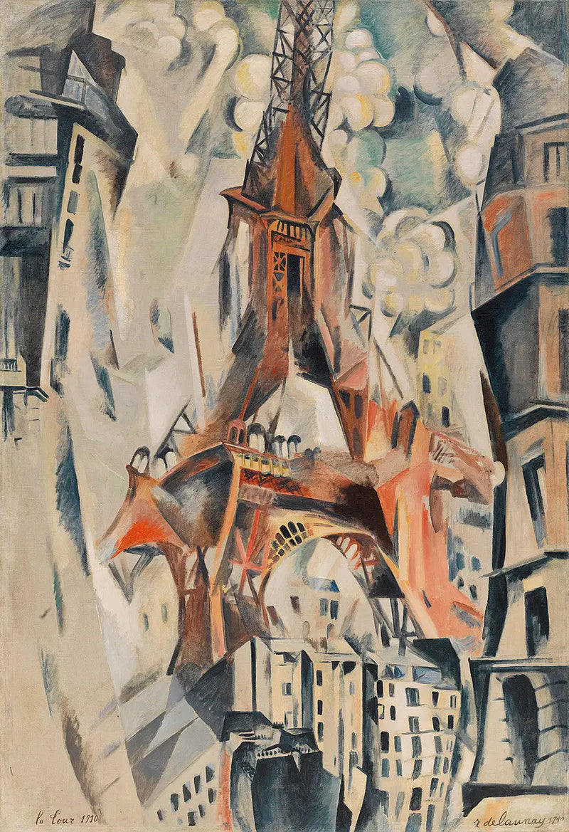 Eiffel-torni - Robert Delaunay