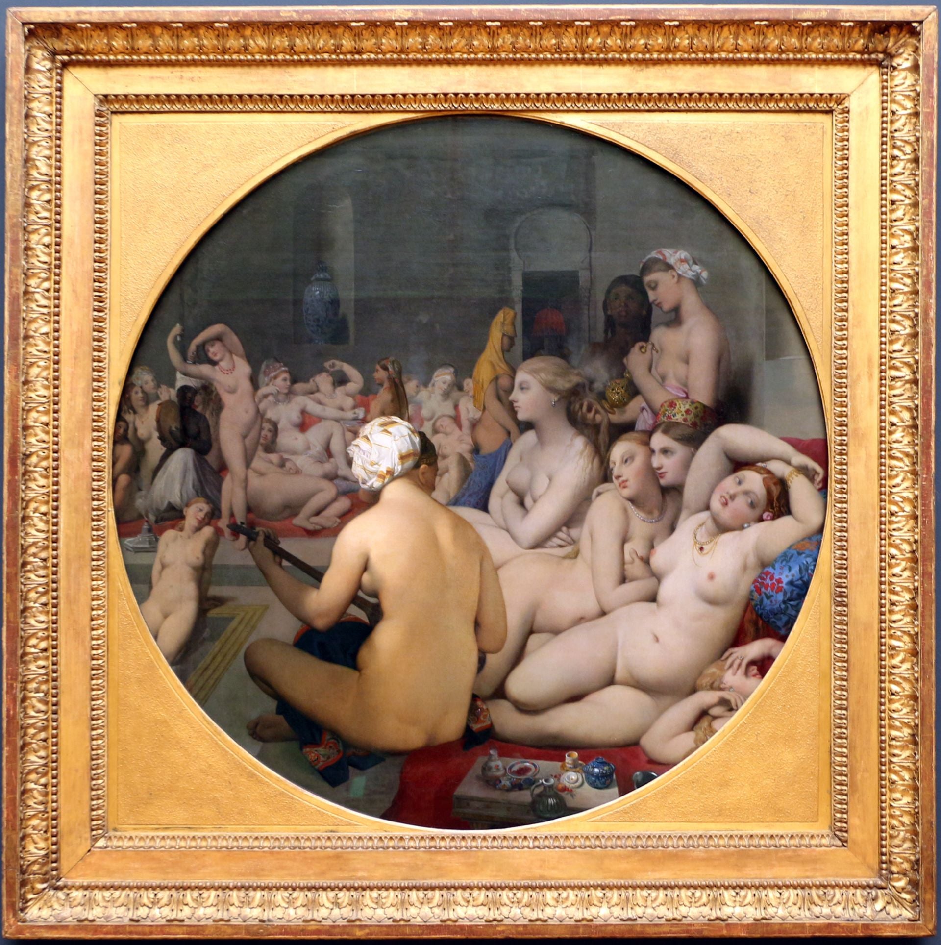 Turkkilainen kylpy - Jean-Auguste-Dominique Ingres