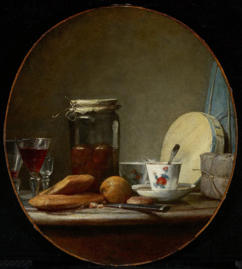Aprikoosipurkki - Jean Siméon Chardin