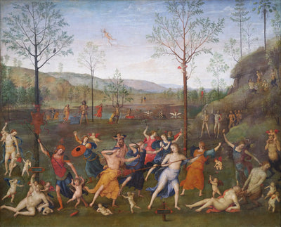 Le Combat de l’Amour et de la Chasteté - Pietro Perugino - Alpha Reproduction