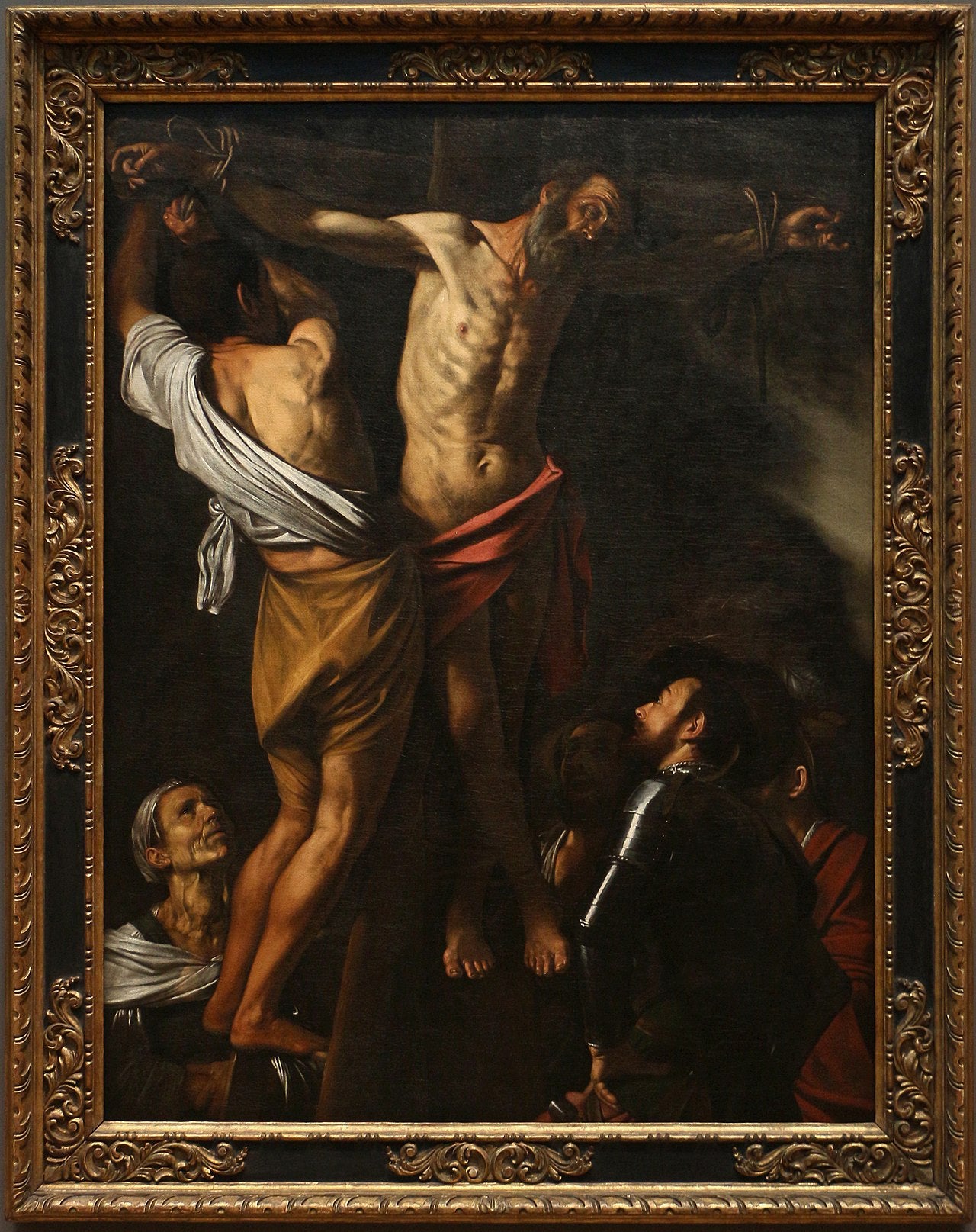 Pyhän Andreksen ristiinnaulitseminen - Caravaggio