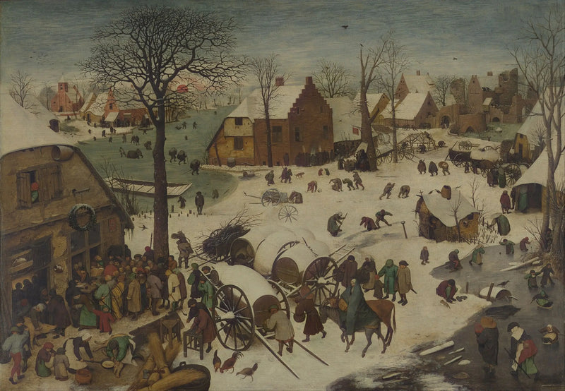 Betlehemin laskenta - Pieter Brueghel vanhempi