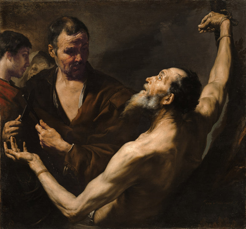 Pyhän Bartholomeuksen marttyyrius - Jusepe de Ribera