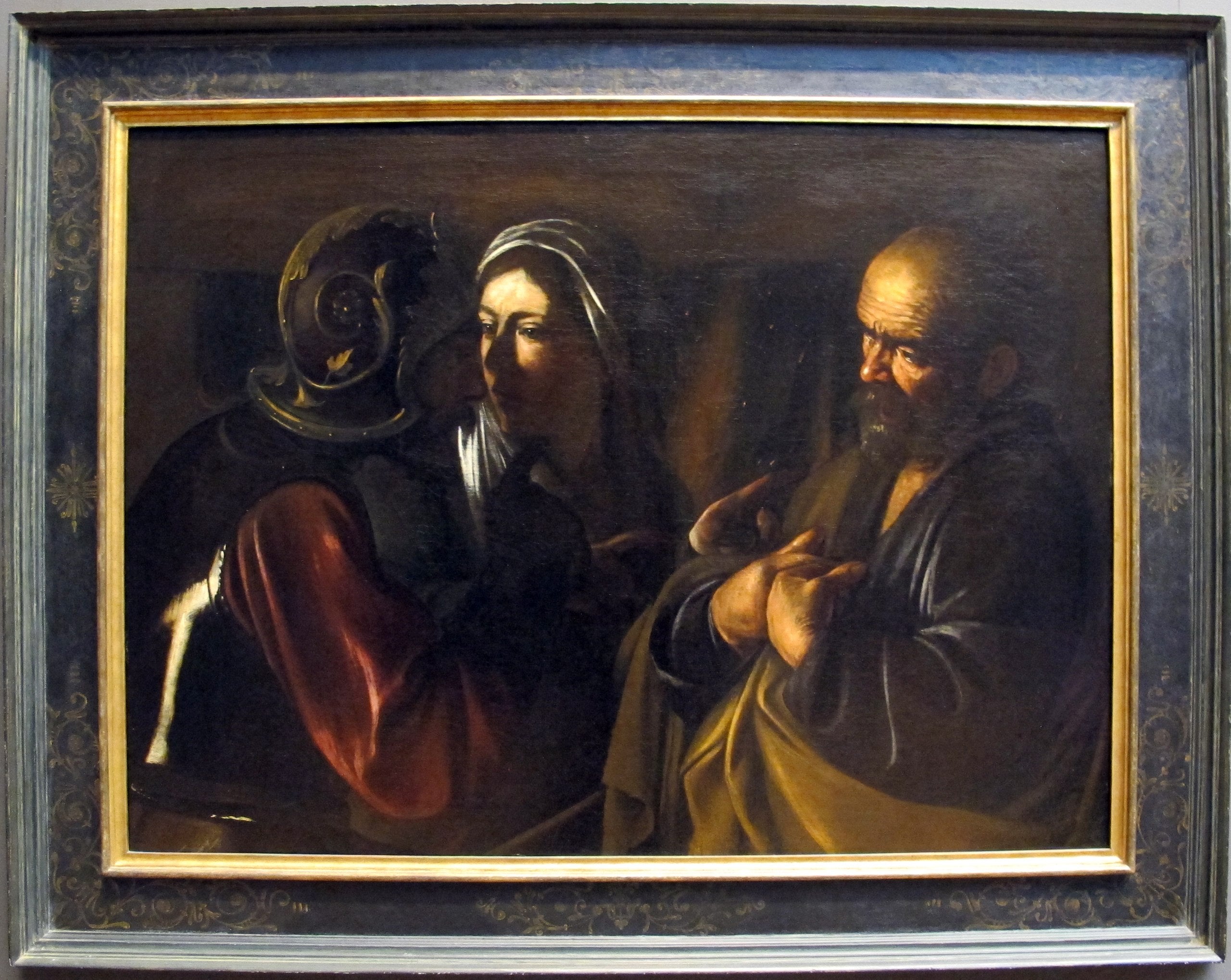 Pyhän Pietarin kieltäminen - Caravaggio