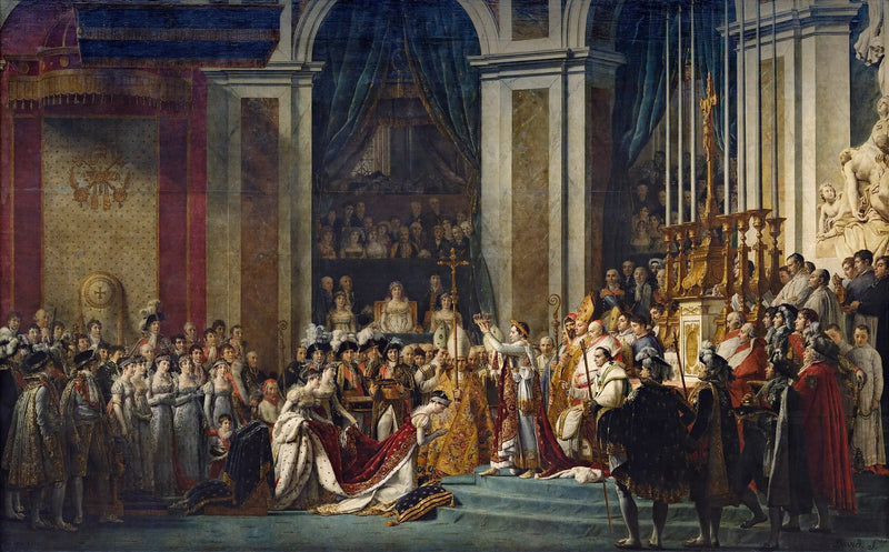 Napoleonin kruunaus - Jacques-Louis David