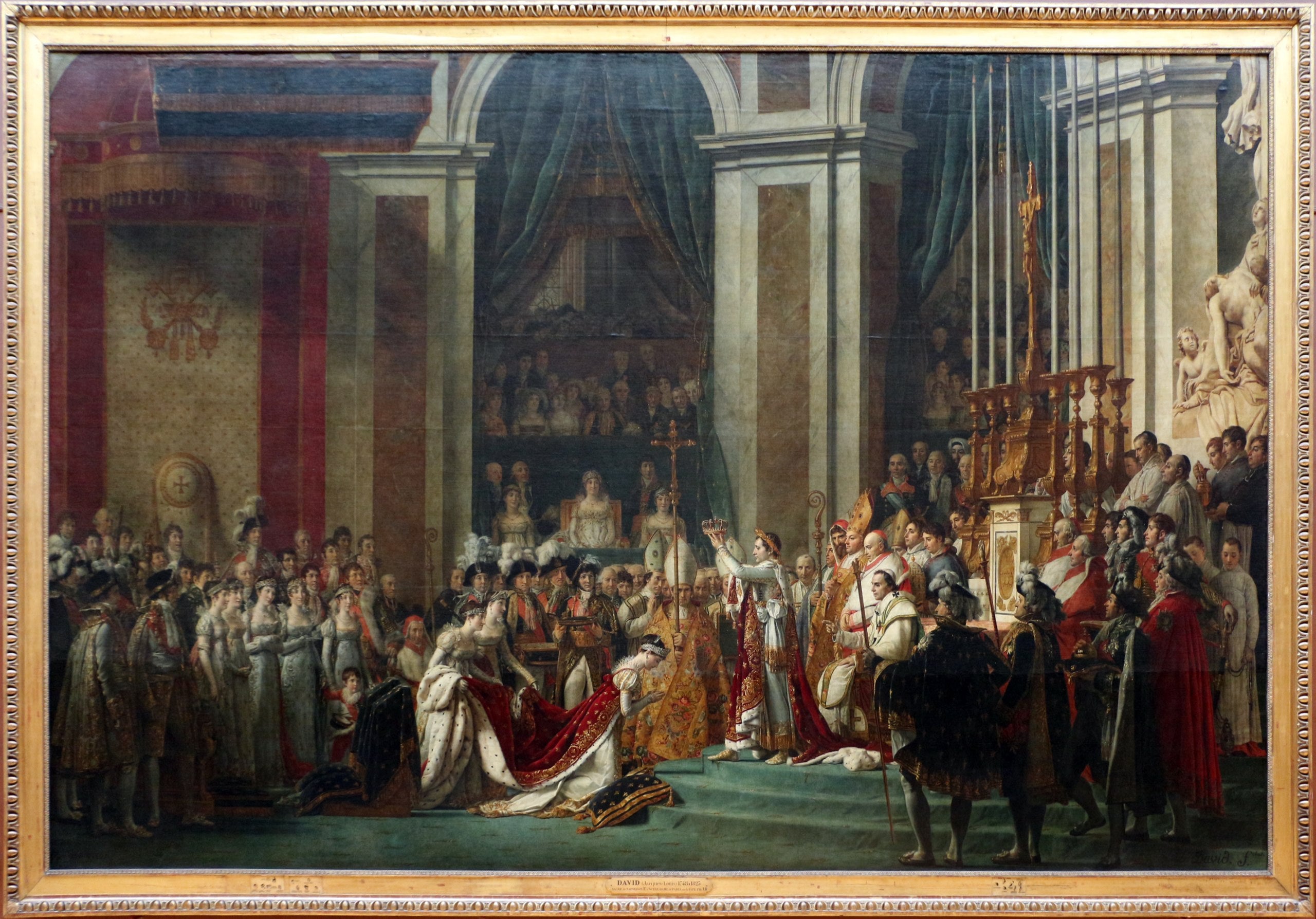 Napoleonin kruunaus - Jacques-Louis David