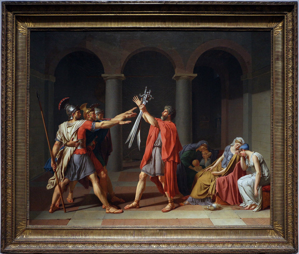 Horatius-vannominen - Jacques-Louis David