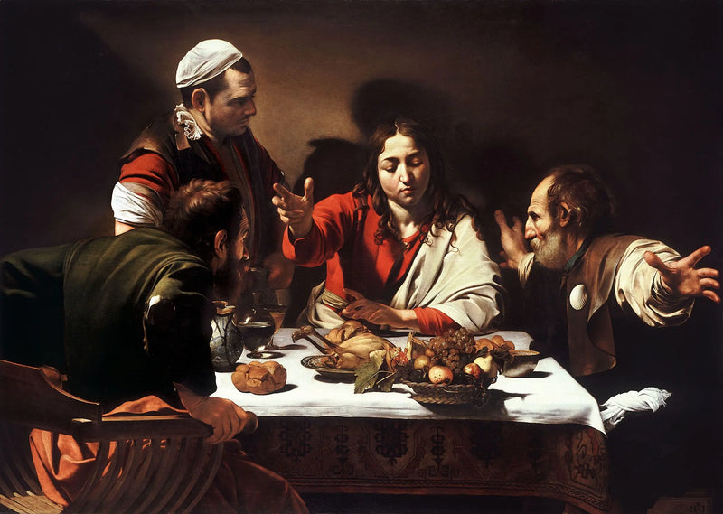 Emmaus'n illallinen - Caravaggio