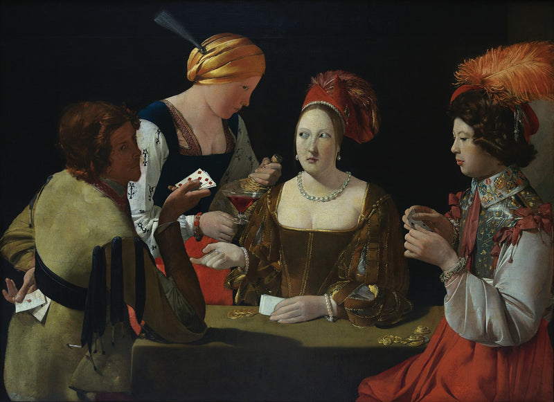 Trikkari kunkku-risti - Georges de La Tour