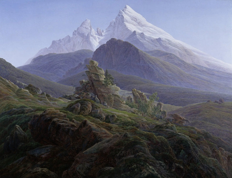 Watzmann - Caspar David Friedrich