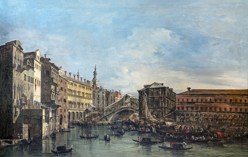 Rialton silta - Francesco Guardi