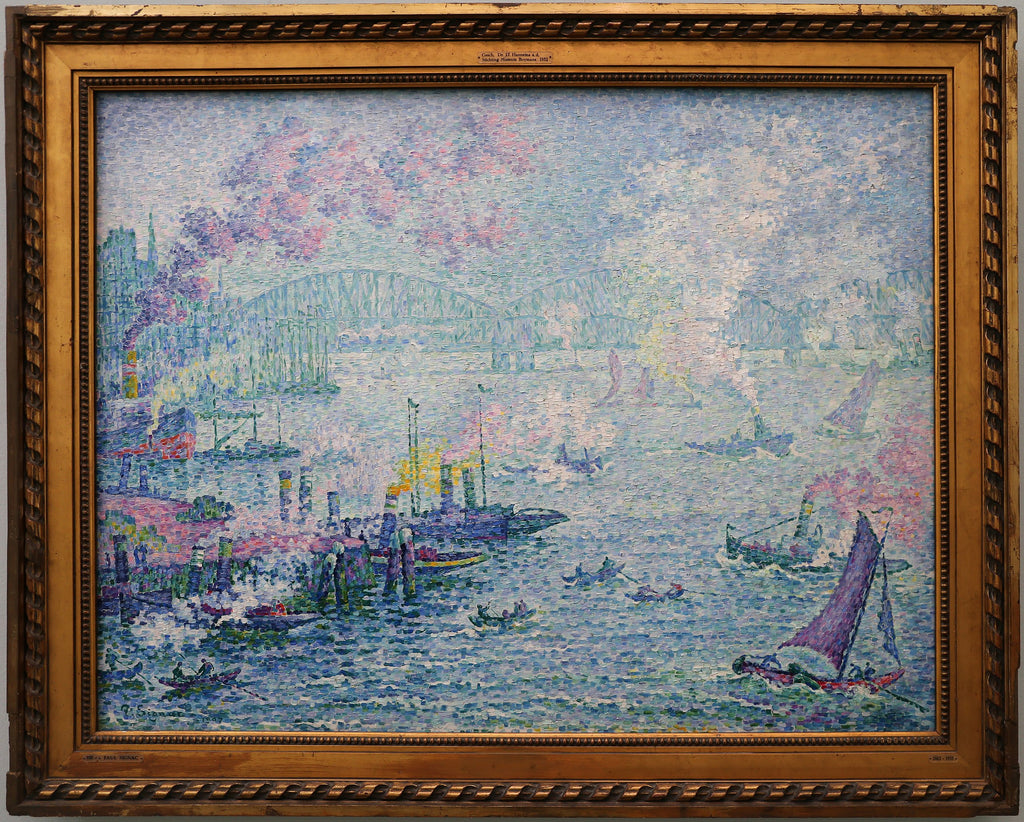 Rotterdamin satama - Paul Signac