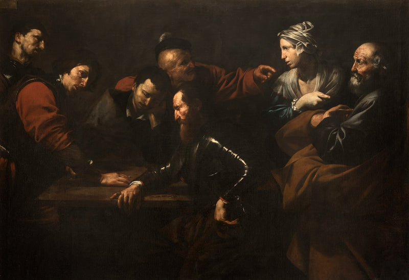 Pyhän Pietarin kieltäminen - Jusepe de Ribera