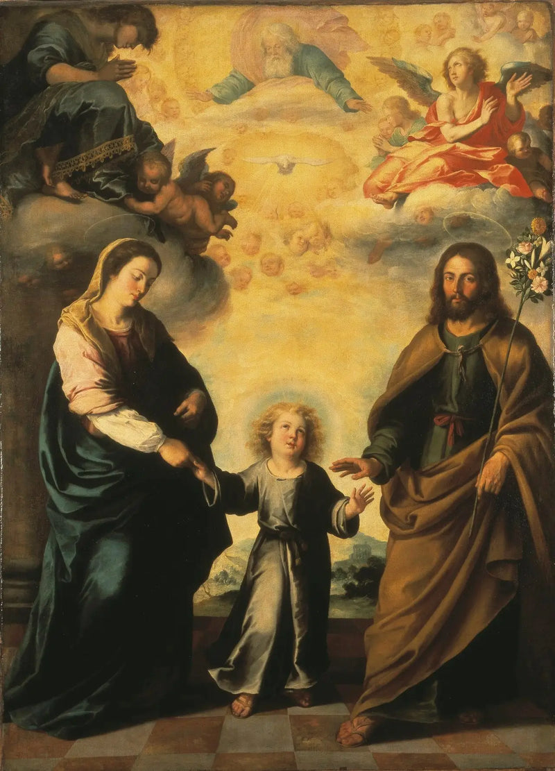 Egyptin Pyhän perheen paluu - Bartolomé Esteban Murillo