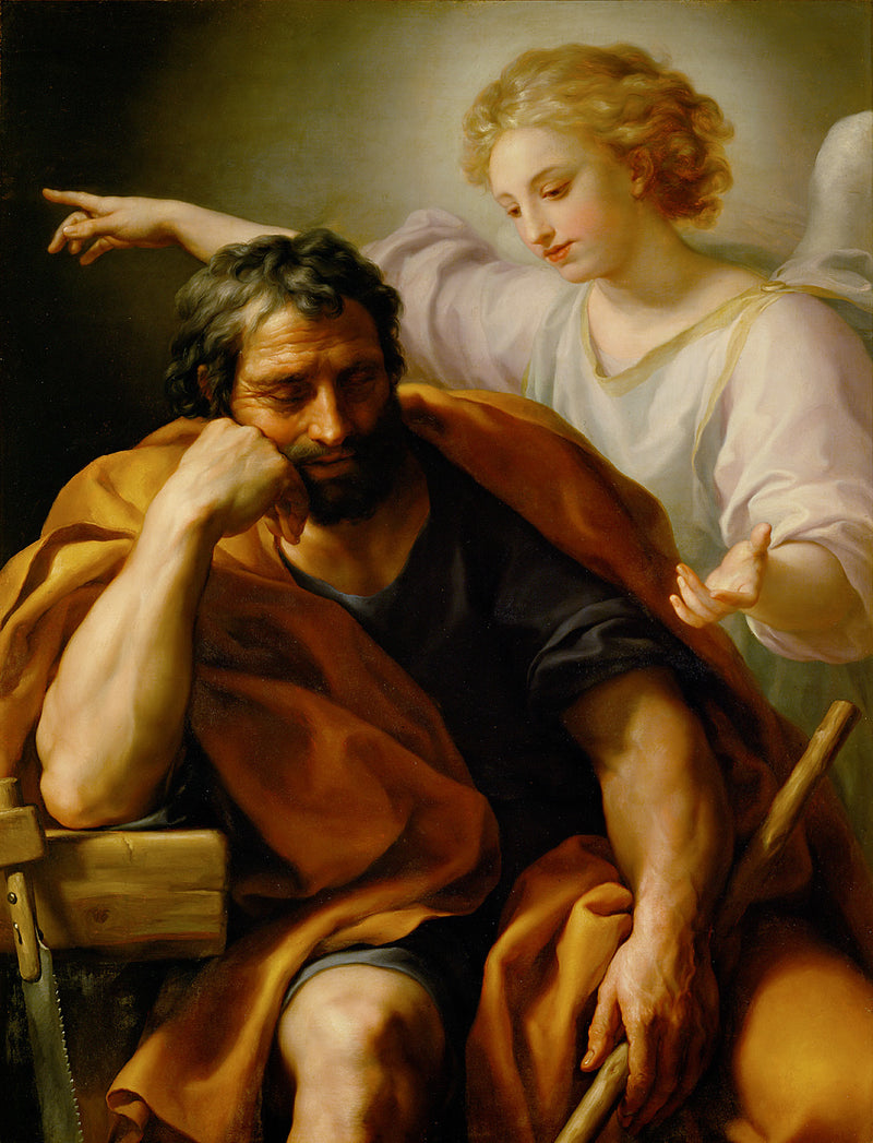 Pyhän Joosefin unelma - Anton Raphael Mengs