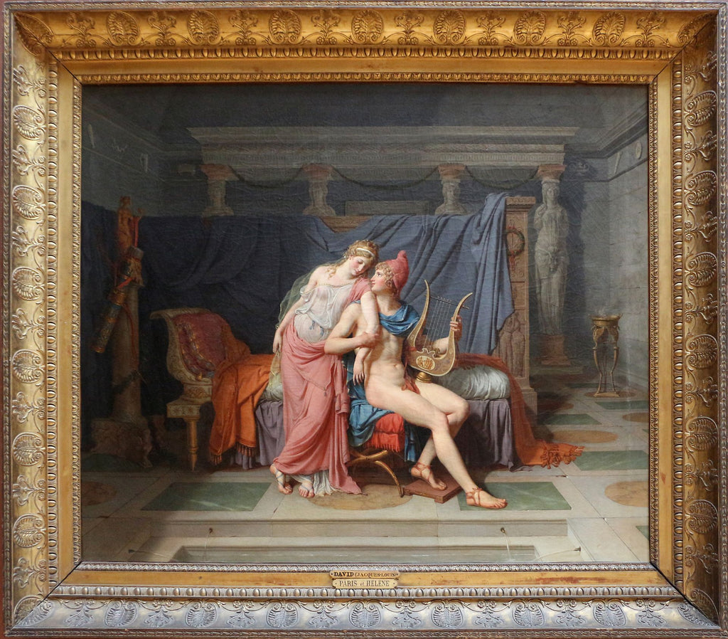 Pariisin ja Hélènin rakkaudet - Jacques-Louis David