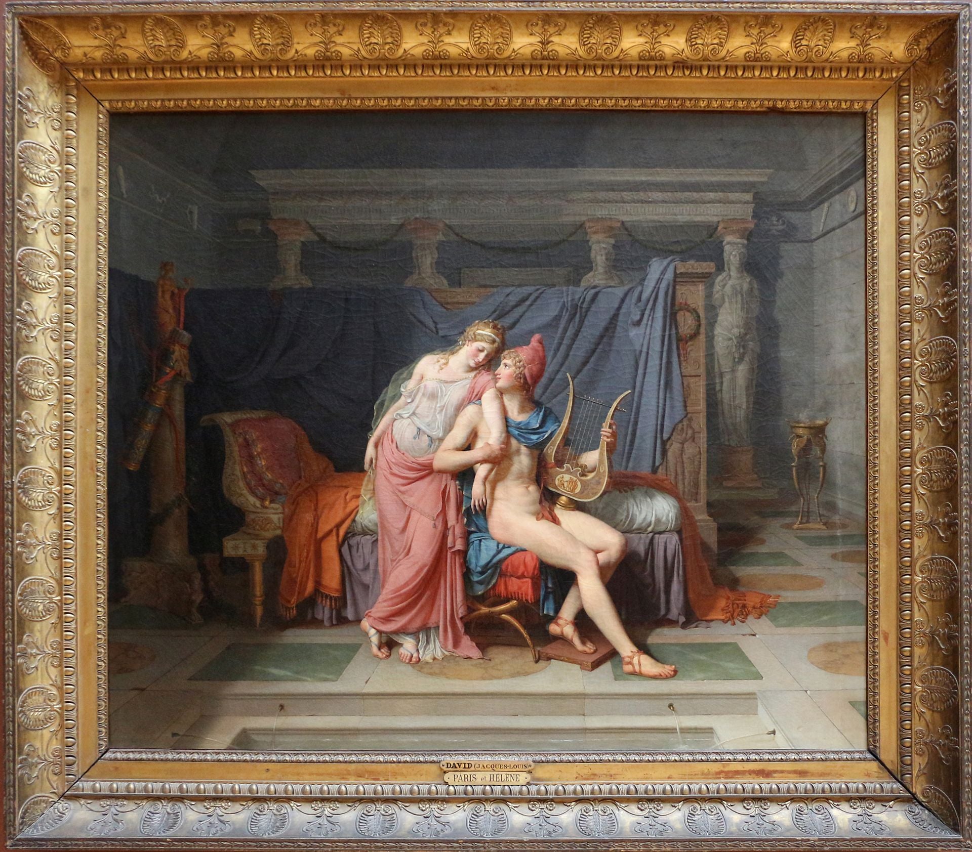 Pariisin ja Hélènin rakkaudet - Jacques-Louis David